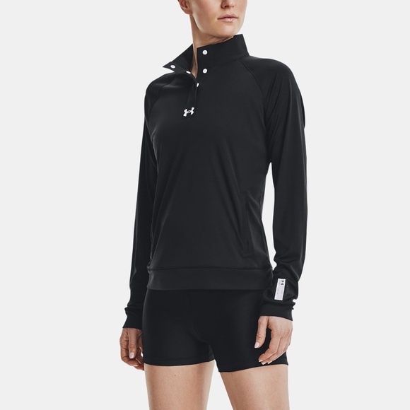 Under Armour - Women’s Shorty Shorts (Black) - Picture 3 of 8